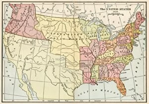 Mexico Gallery: United States in 1825