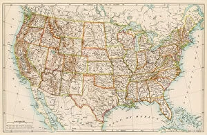 Territory Gallery: United States in the 1870s