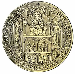 College Gallery: University of Paris insignia, 1300s