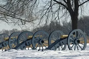 Images Dated 7th February 2009: Valley Forge artillery