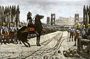 Egypt Prints: Vercingetorix, chief of the Gauls