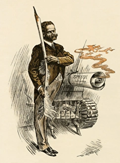1900 Prints: Vice-Presidential possibility Henry Cabot Lodge