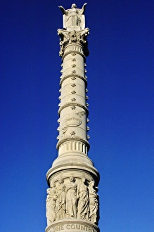 Surrender Prints: Victory monument at Yorktown battlefield
