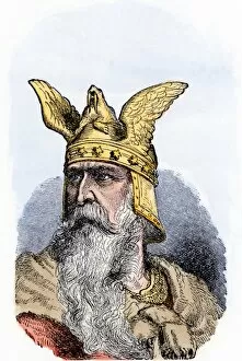Scandinavia Collection: Viking king