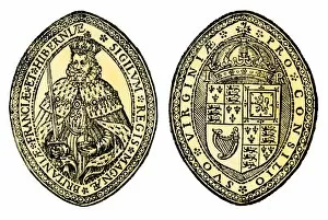 Jamestown Colony Collection: Virginia Company colonial seal