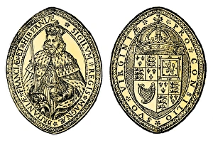 Jamestown Colony Collection: Virginia Company colonial seal