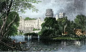 River Collection: Warwick Castle
