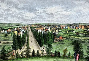 What's New: Washington DC from Capitol Hill in 1800