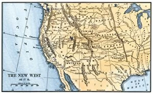 Western frontier in the 1880s