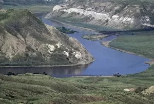 Lewis And Clark Collection: White Cliffs area of the Missouri River, Montana