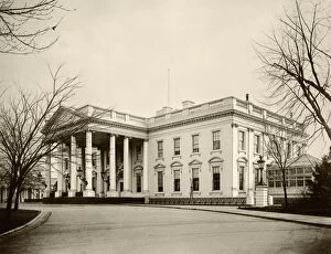 Washington Collection: White House in the 1890s