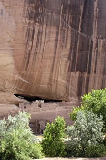Pre Columbian Prints: White House, ruins of an Anasazi/Ancestral Puebloan cliff-dwelling