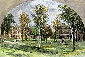 School Gallery: Williams College campus, 1880s