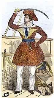 Buccaneer Gallery: Woman pirate named Alwilda