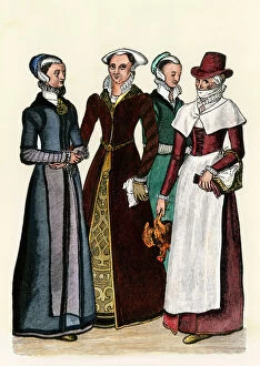 Elizabethan England Gallery: Women of Tudor England