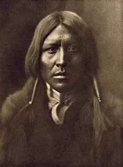 Edward Curtis Collection: Young Apache man, 1904
