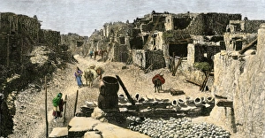 Donkey Gallery: Zuni Pueblo in the 1800s
